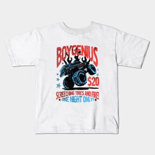 Vintage Monster Truck 20$  boygenius Kids T-Shirt